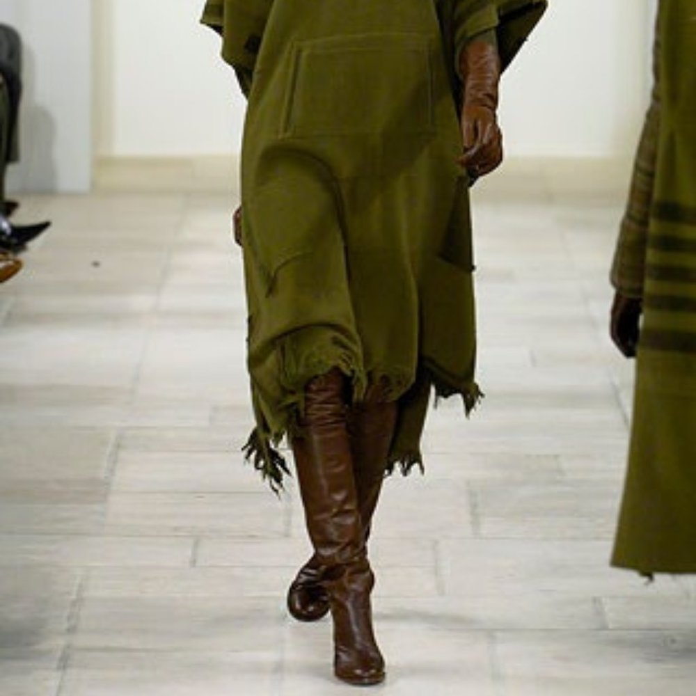 Ralph Lauren Collection Brown Over-the-Knee Boots - Picture 5 of 7